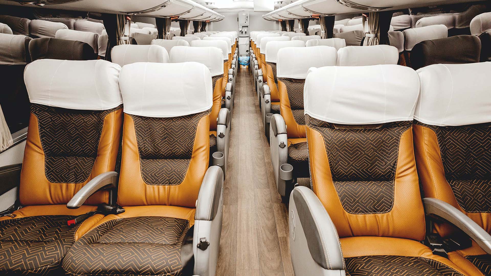 coach bus interior