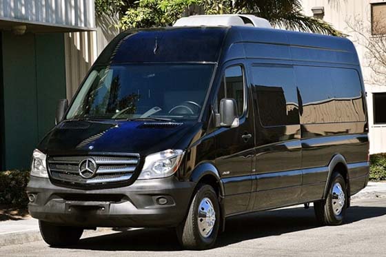 10-passenger mercedes