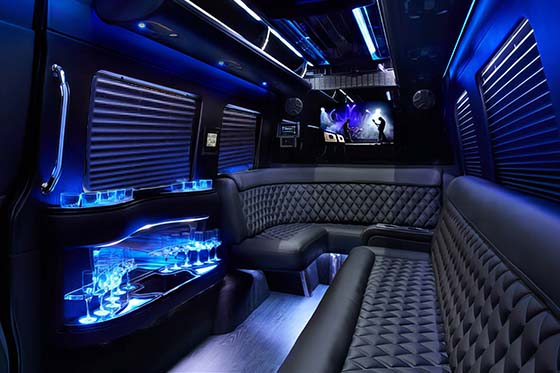 mercedes with tv