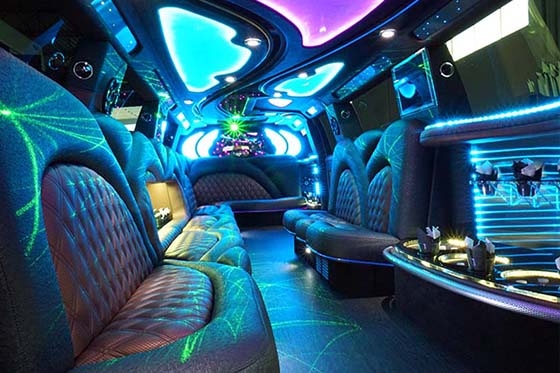 cadillac escalade limo