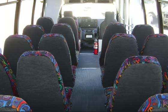 cloth seats