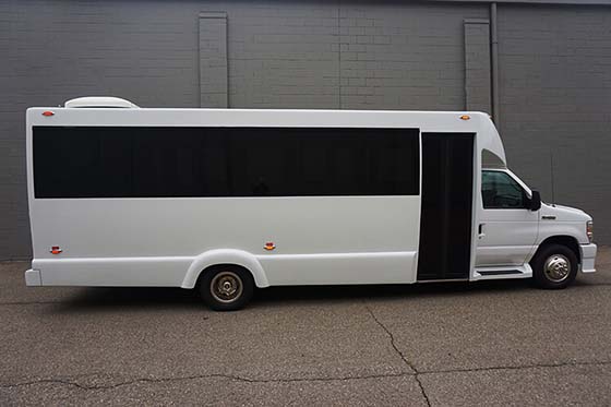 24-passenger party bus exterior