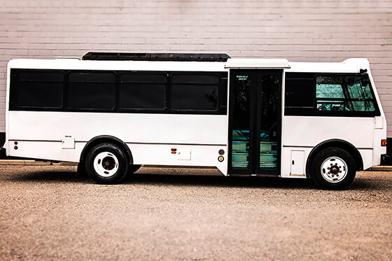 30-passenger party bus exterior