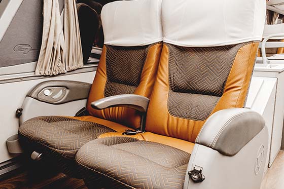 tour bus with privacy windows