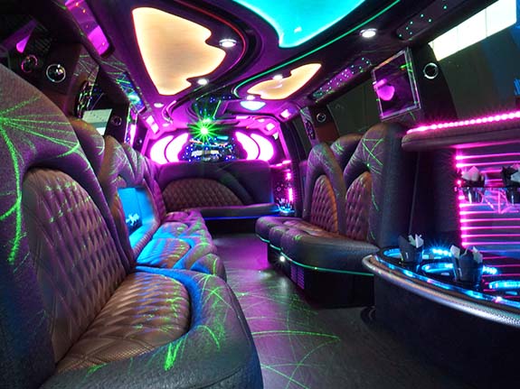 cadillac escalade limo