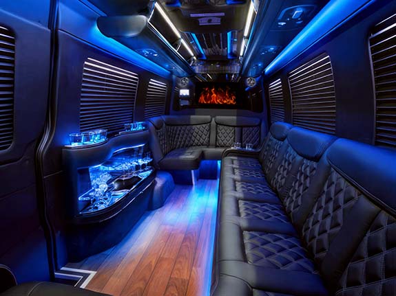 limousine-style minibus