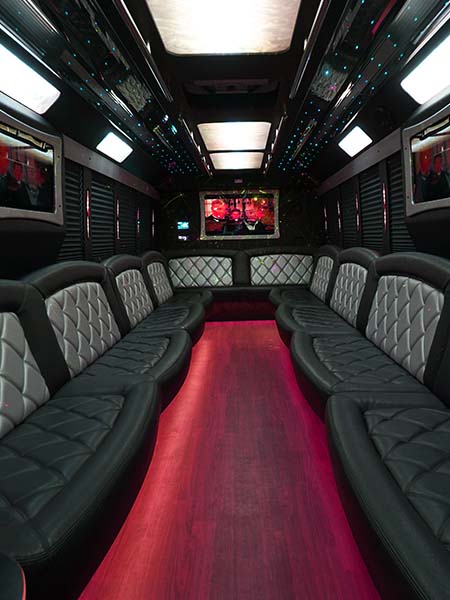limousine-style bus