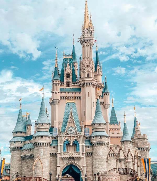 magic kingdom castle at disney world